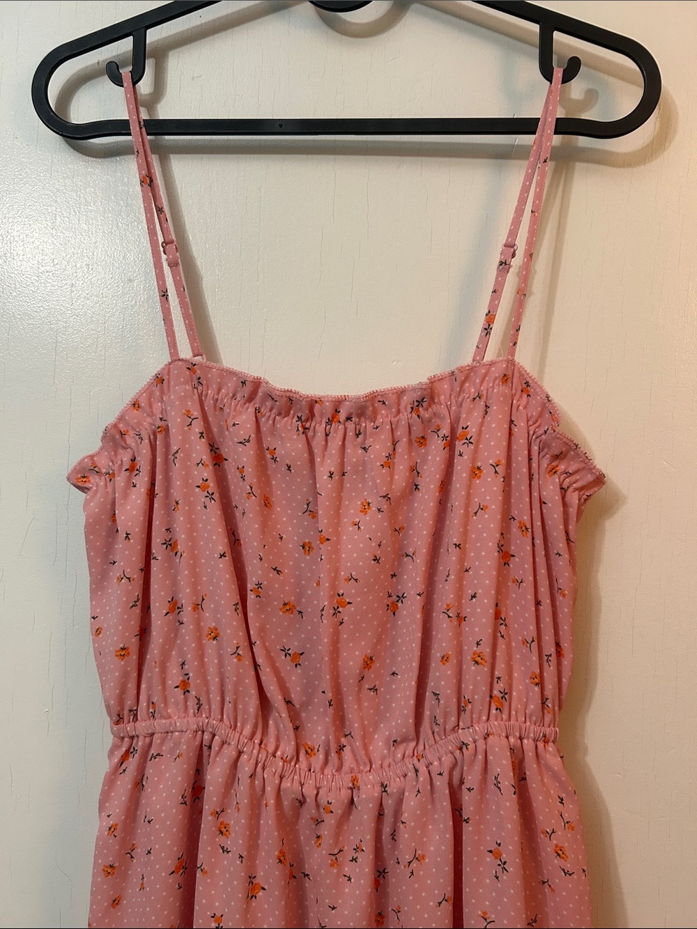 Sunday Best Blixen Dress Mini Length Pink Floral Pattern